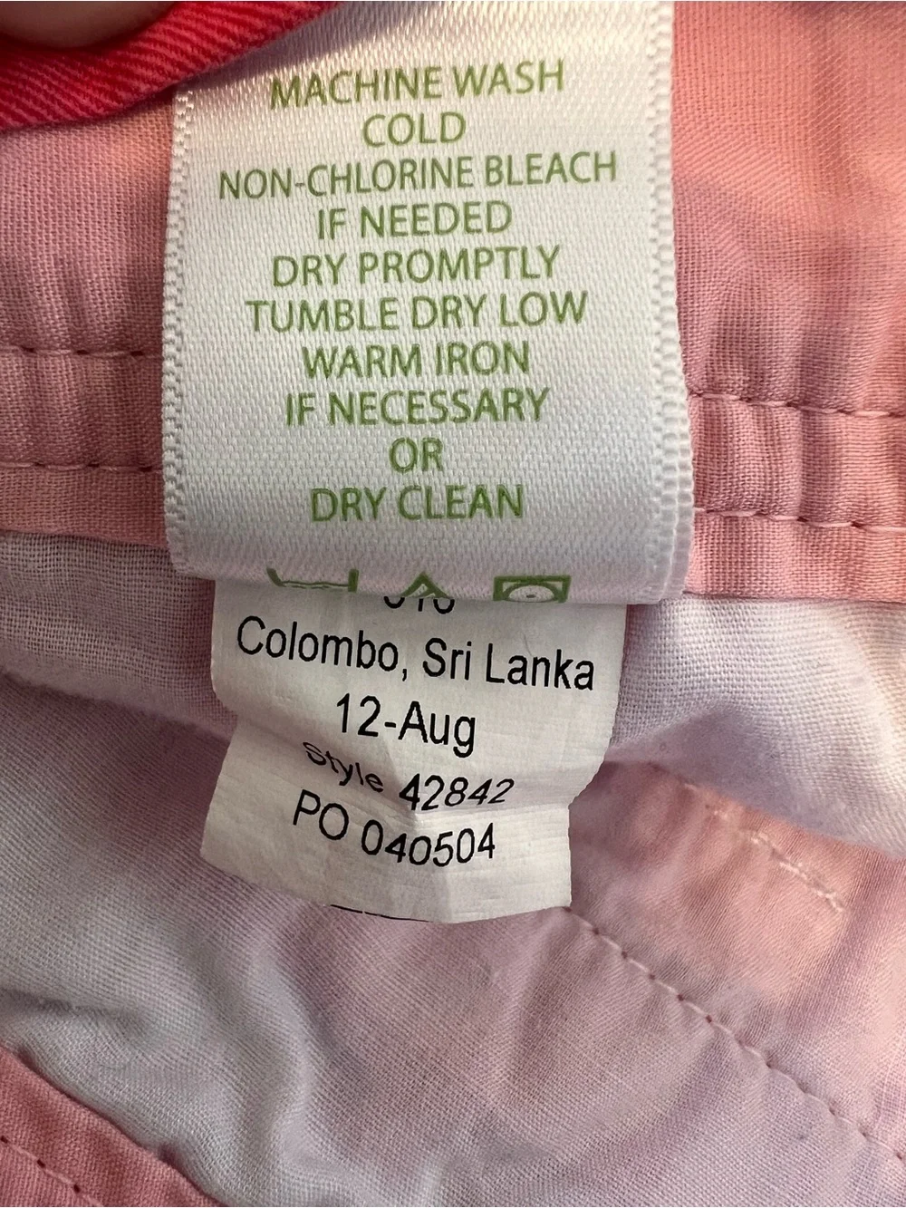 Lilly Pulitzer Callahan Shorts Size 10 Coral Pink 100% Cotton